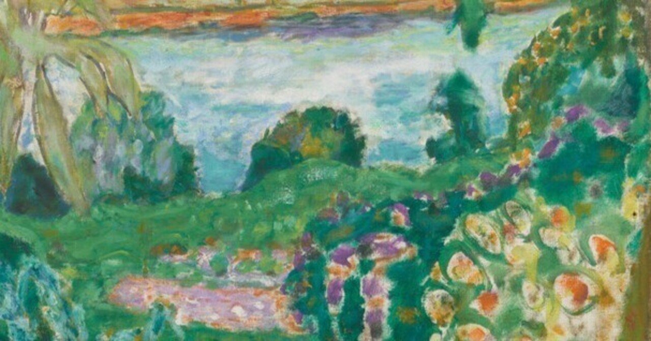 2023/5/24 ピエール・ボナール《ヴェルノン付近の風景》｜ikumi