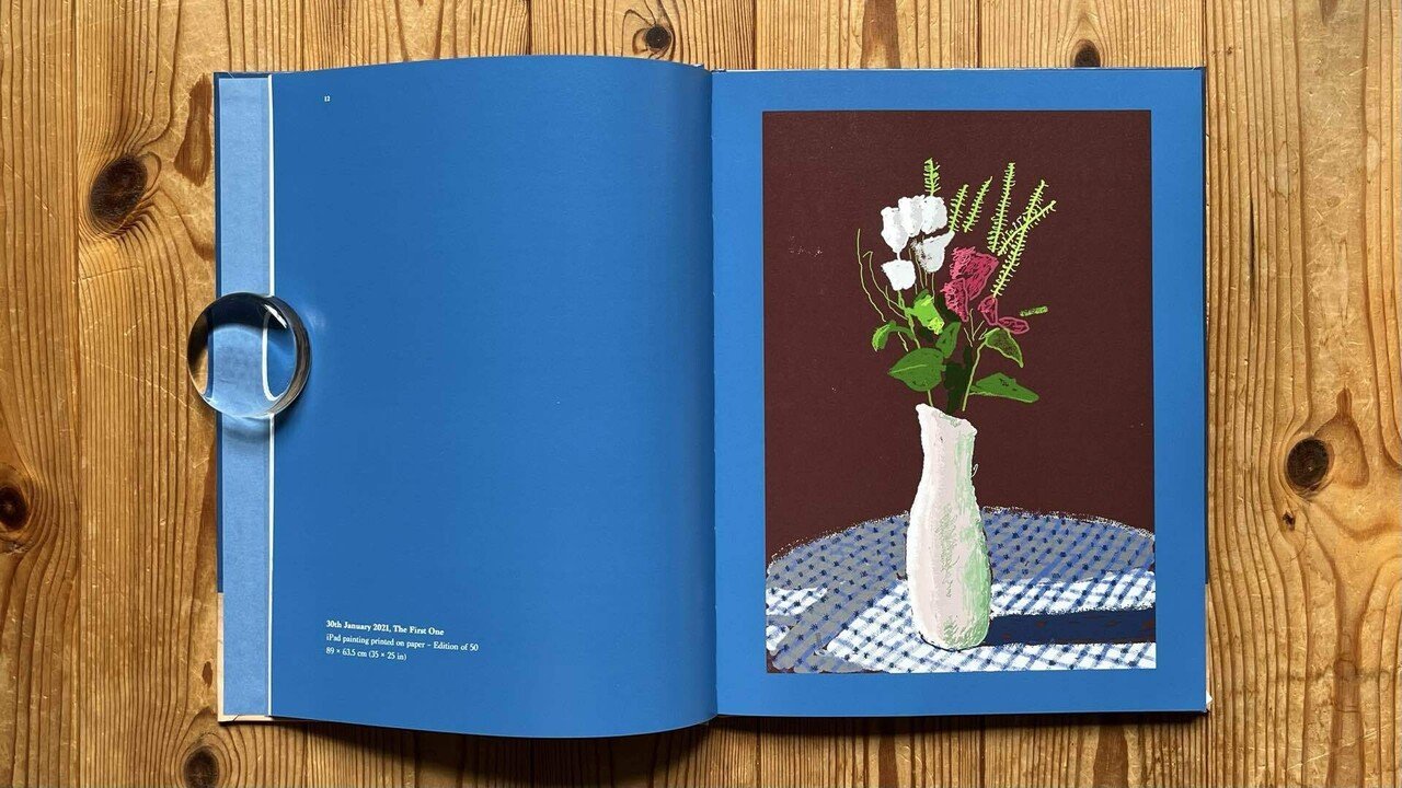 David Hockney - 20 Flowers and Some Bigger Pictures｜IDEABOOKS JAPAN