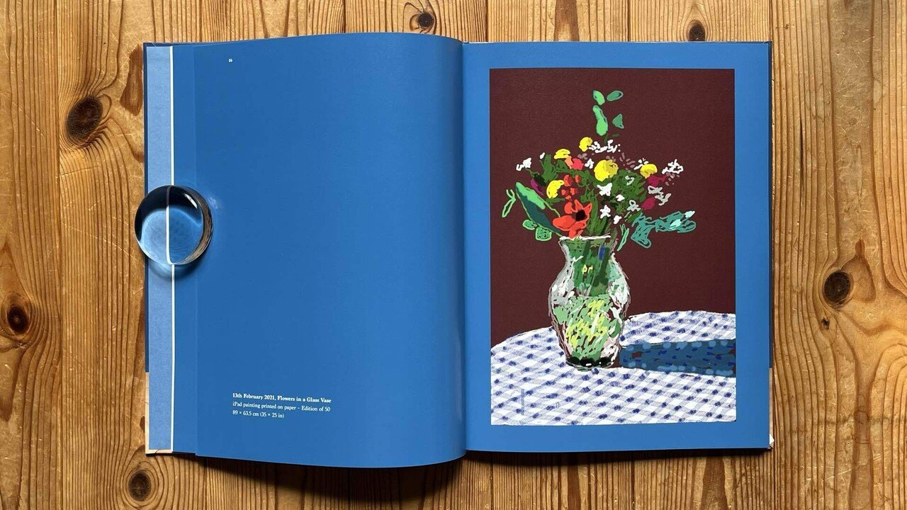 David Hockney - 20 Flowers and Some Bigger Pictures｜IDEABOOKS JAPAN