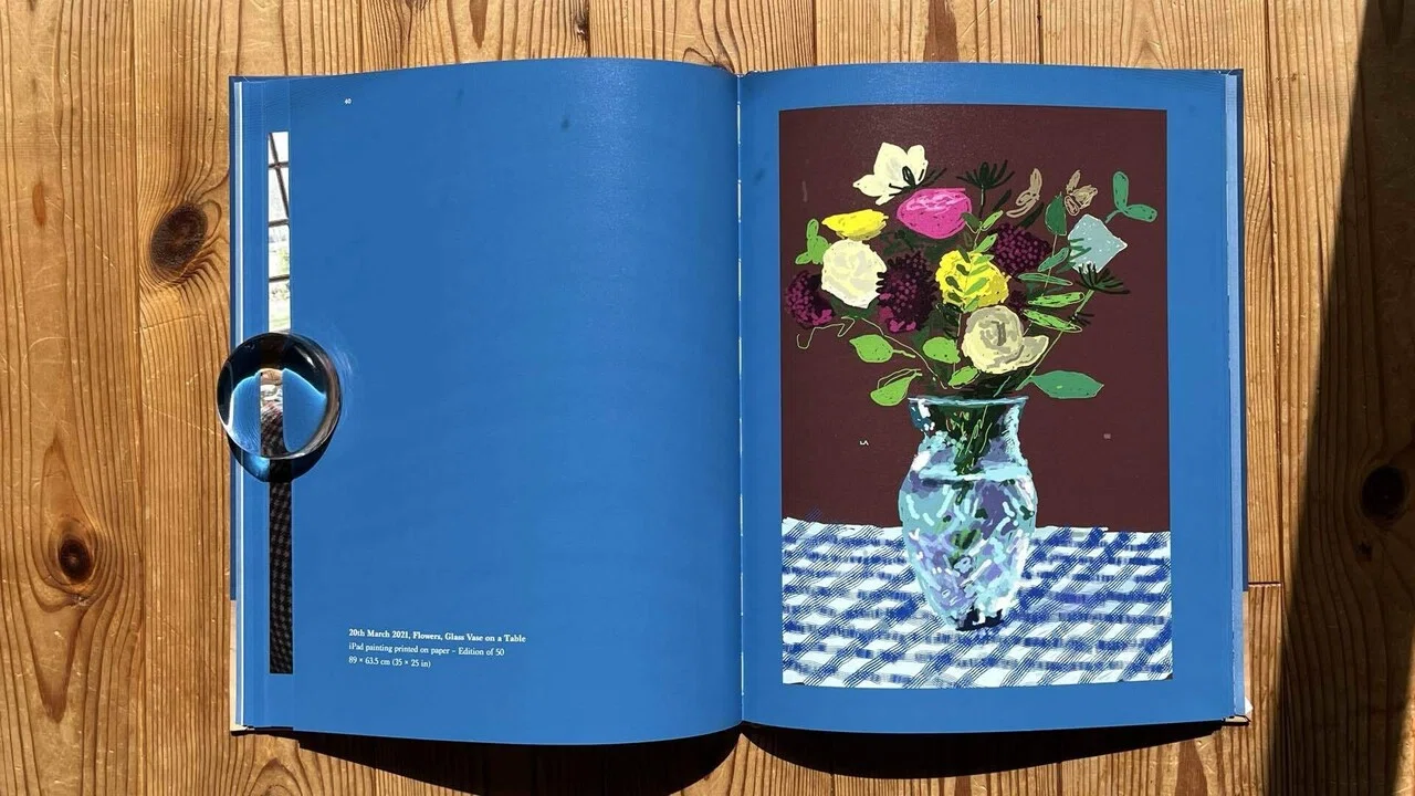David Hockney - 20 Flowers and Some Bigger Pictures｜IDEABOOKS JAPAN