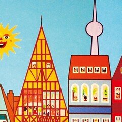 80号の大作の作品紹介⑧ハッピー蓮の花｜ハッピー太陽画家小楠アキコ