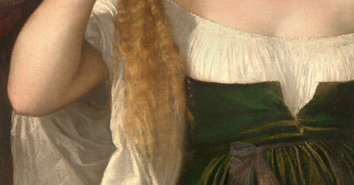 2023/5/27 ティツィアーノ・ヴェチェッリオ 《鏡の前の女》｜ikumi