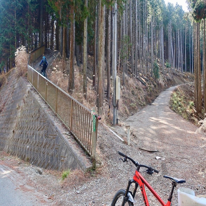 自転車で山頂付近まで登ることが出来る山 北摂