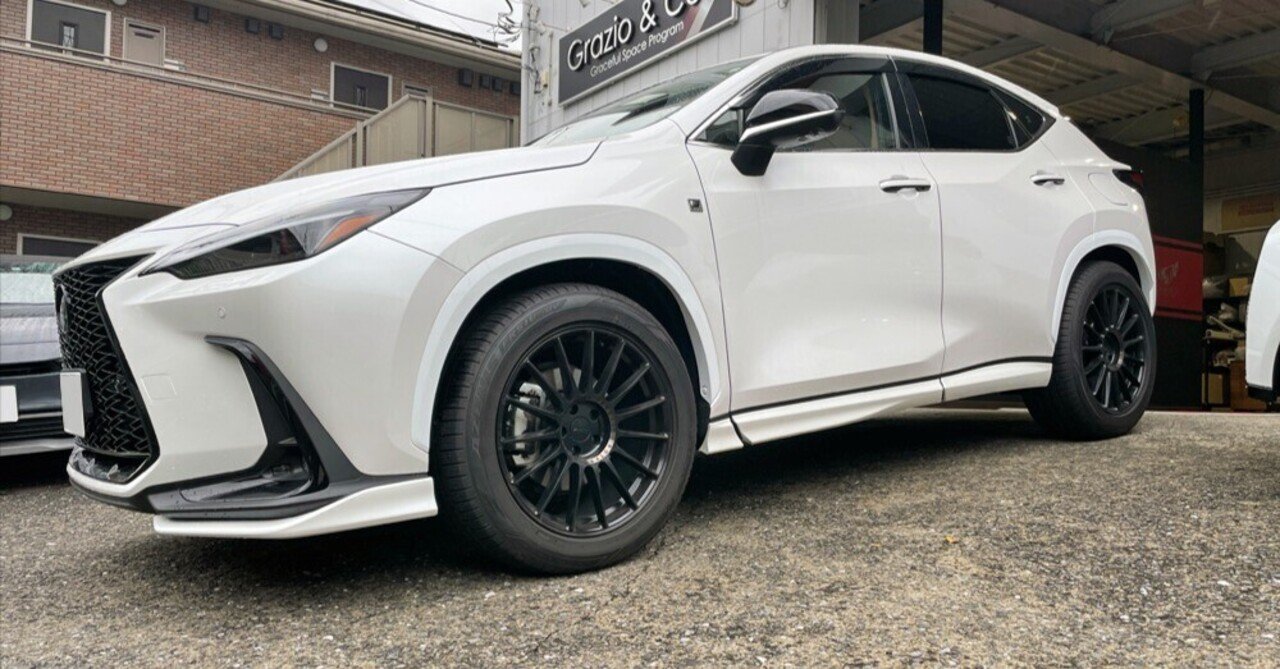 レクサスNX フェンダーアーチモール083｜Grazio&Co.社長日記2.0