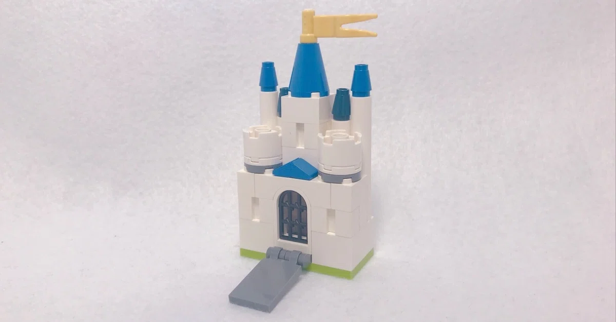 Sサイズの建物○西洋のお城[◇作り方①]｜レゴばあちゃん