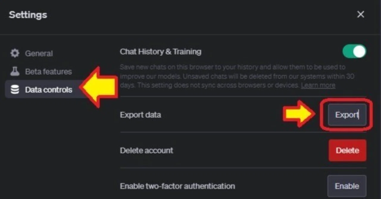 chatGPT4のExport機能を使ってみた。chat.html で見て、conversations.json で取り込む｜すきづきん ...