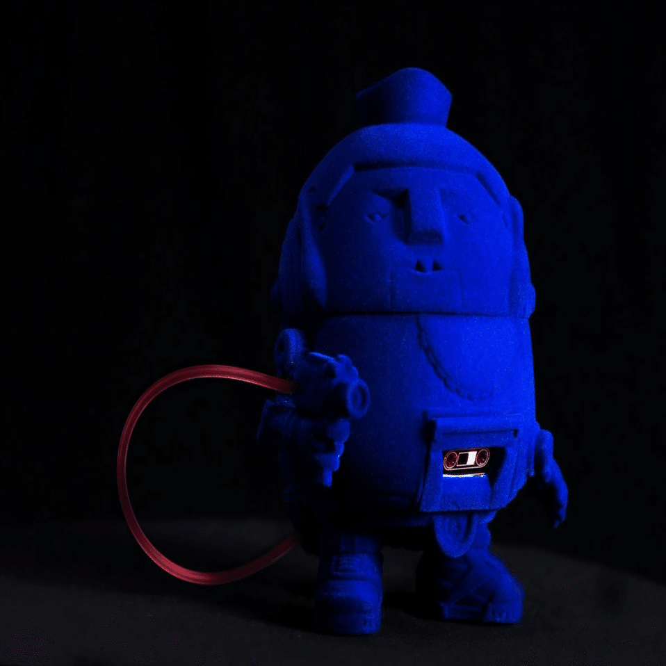 ミロクマルCITY インターナショナルミロクブルーベルベット｜MIROCK TOY