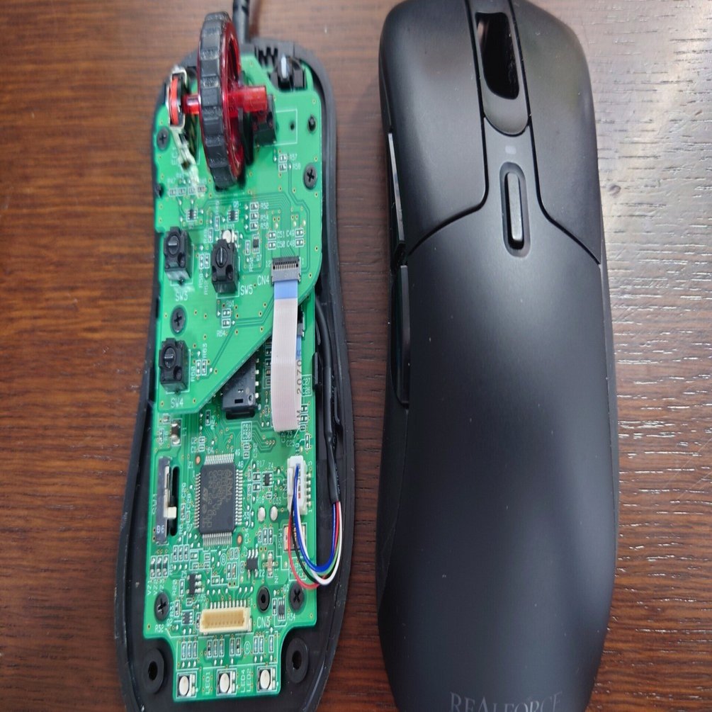 高級マウス（東プレ 静電容量無接点方式 REALFORCE MOUSE RFM01U11