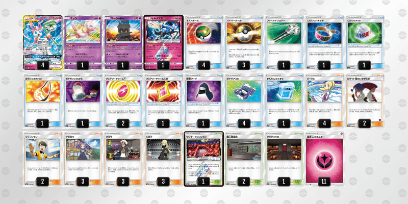 ポケモンカード シティリーグ シーズン3 サーナイト ニンフィアgxデッキを使ったわけ Note