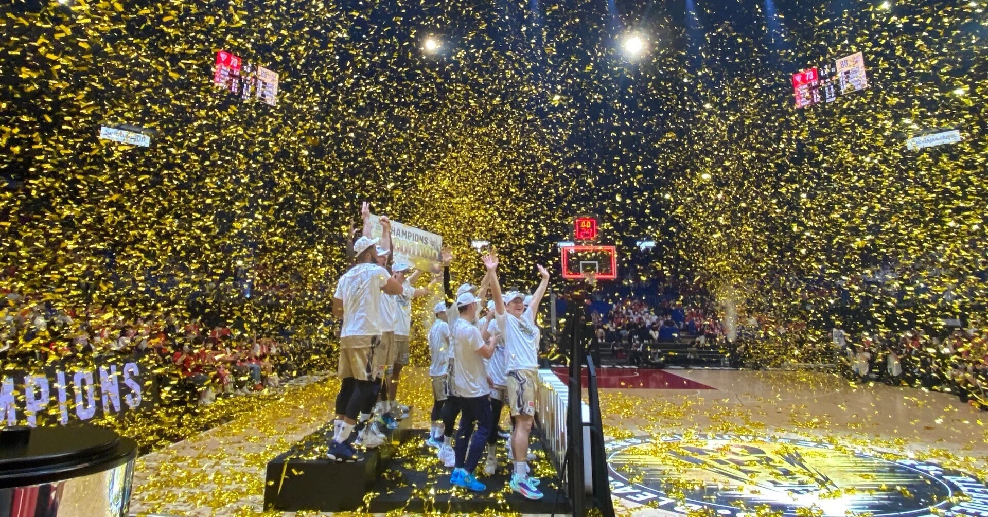 琉球ゴールデンキングス、初優勝?おめでとうございます！！そして、今 