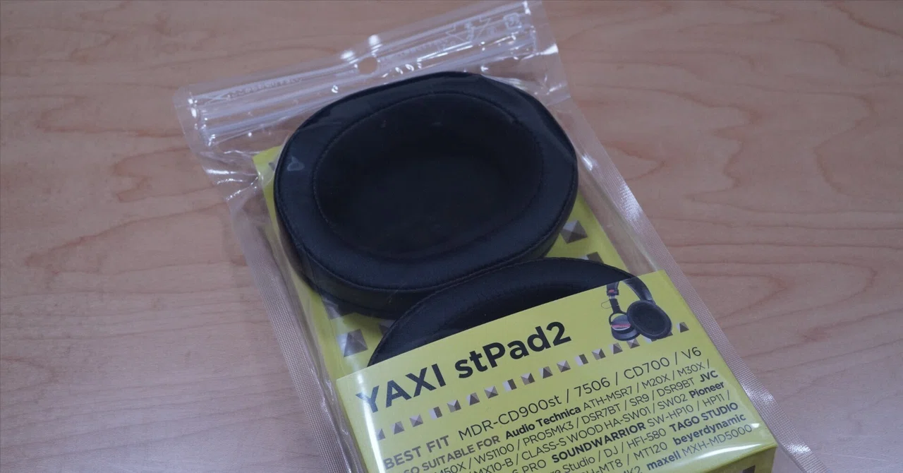 YAXI「stPad2」でHPH-MT8が大化け！？ ～イヤーパッドはヘッドフォン
