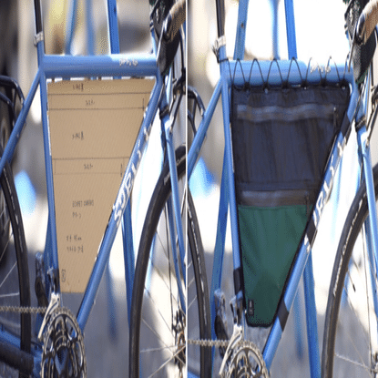 オーダーメイドのフレームバッグ 製作方法｜Revel Work Craft