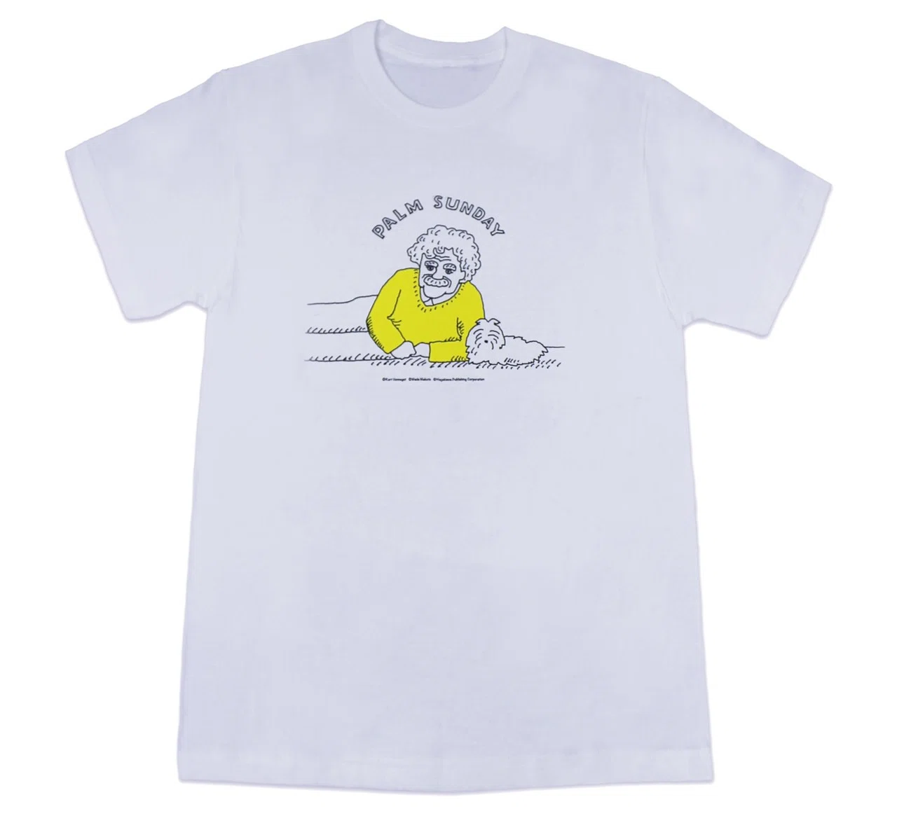 商品10 カート・ヴォネガット『パームサンデー』Tシャツ｜Hayakawa