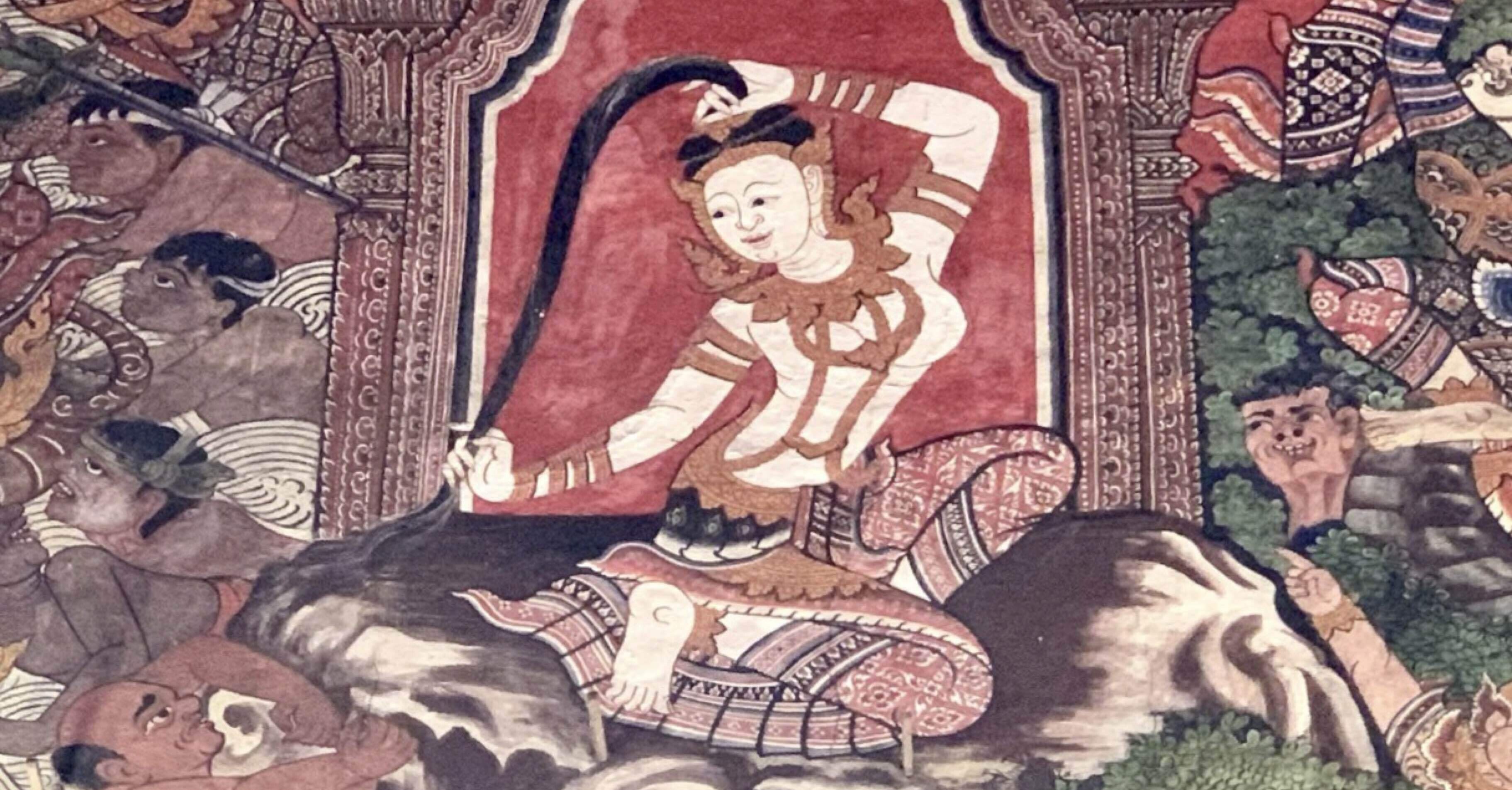 タイの板絵 Amazon.co.jp: kldfig タイの壁の写真バンコクの有名な観光スポット湖