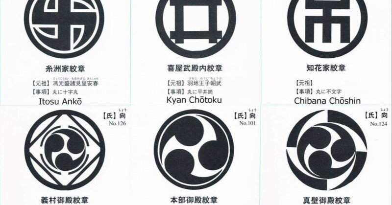 沖縄の空手家の家紋｜本部流