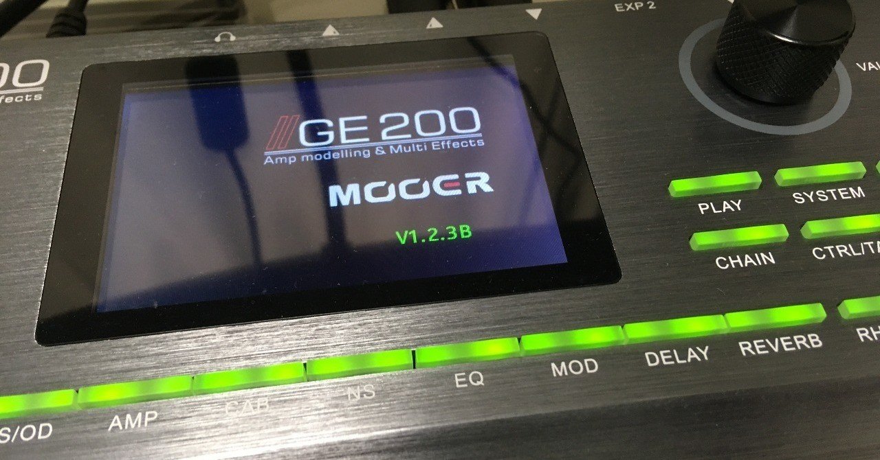MOOER GE200と私｜ukobone