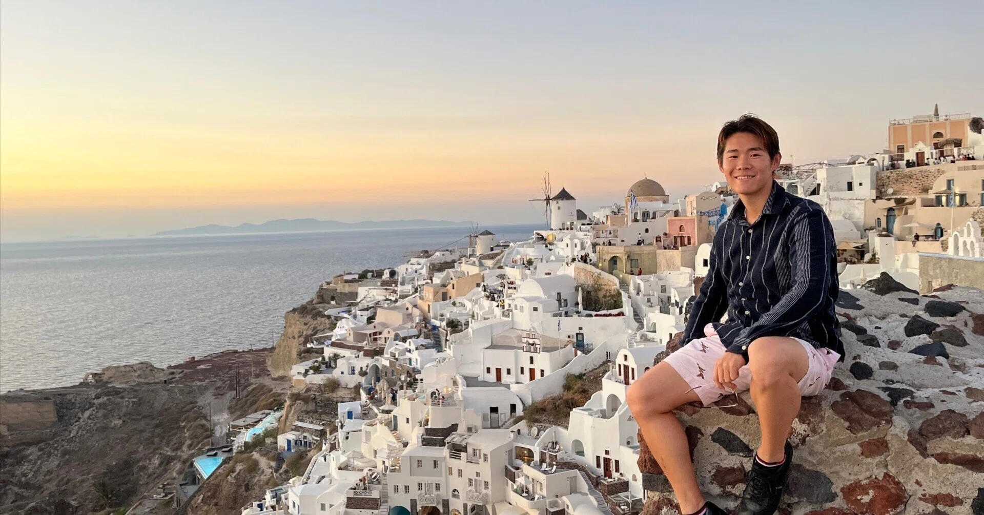 ギリシャ🇬🇷】 サントリーニ島編① 旅路録＃13｜旅するゆうりゅ｜旅