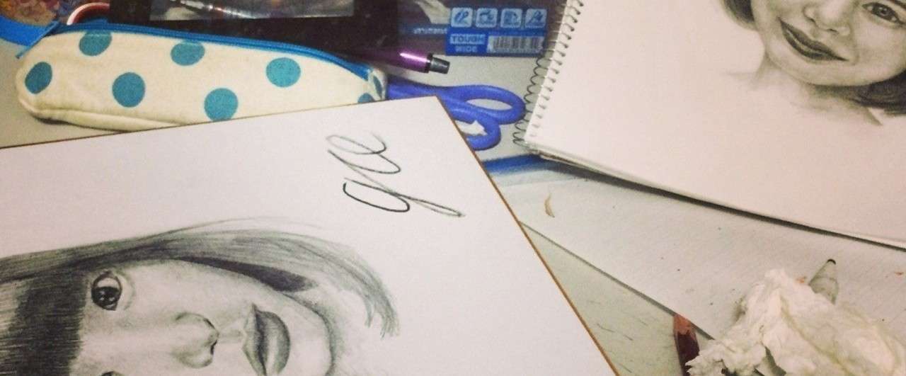 鉛筆で描く似顔絵 初心者 いか Note