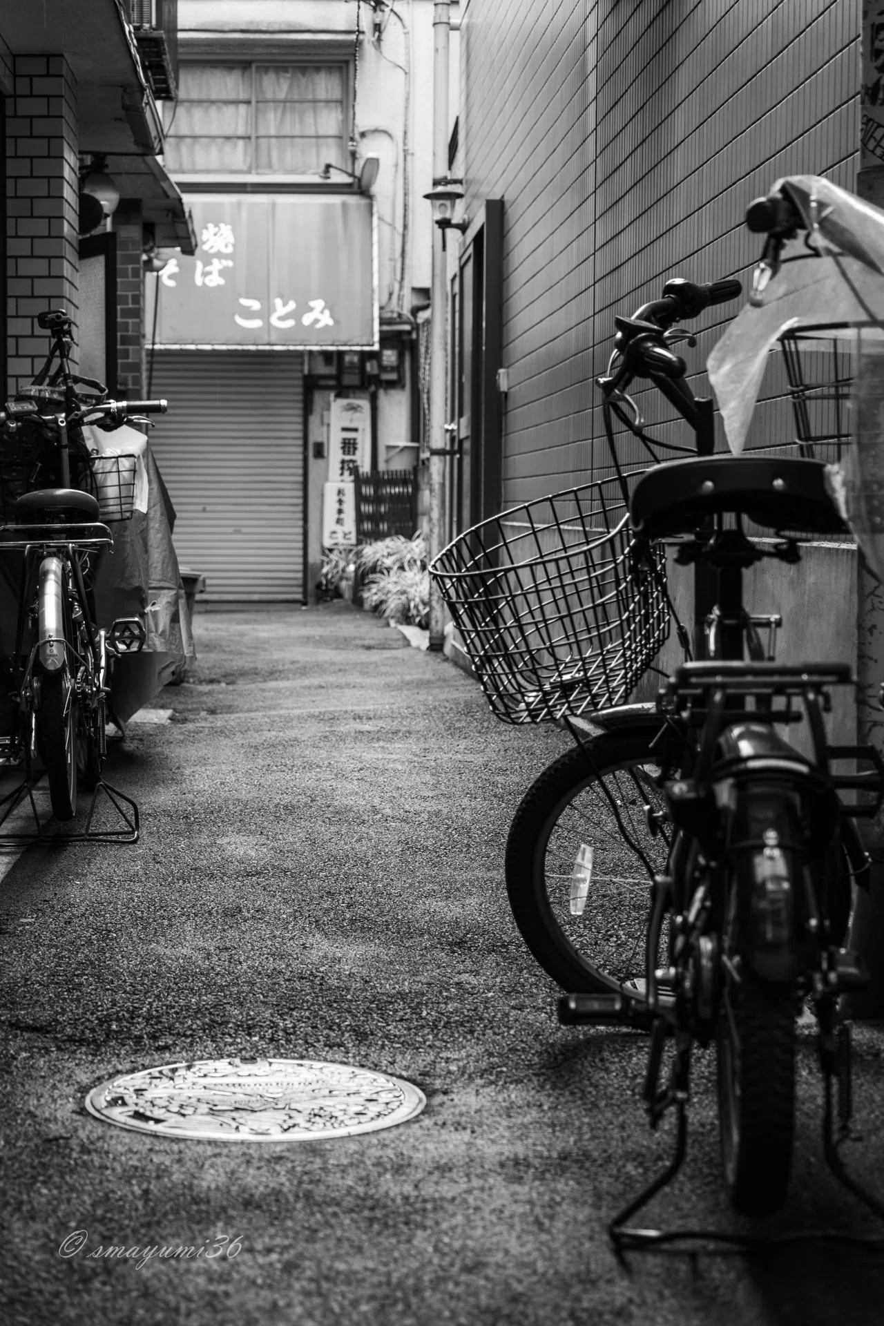 曇りの日はモノクロで｜サノ マユミ