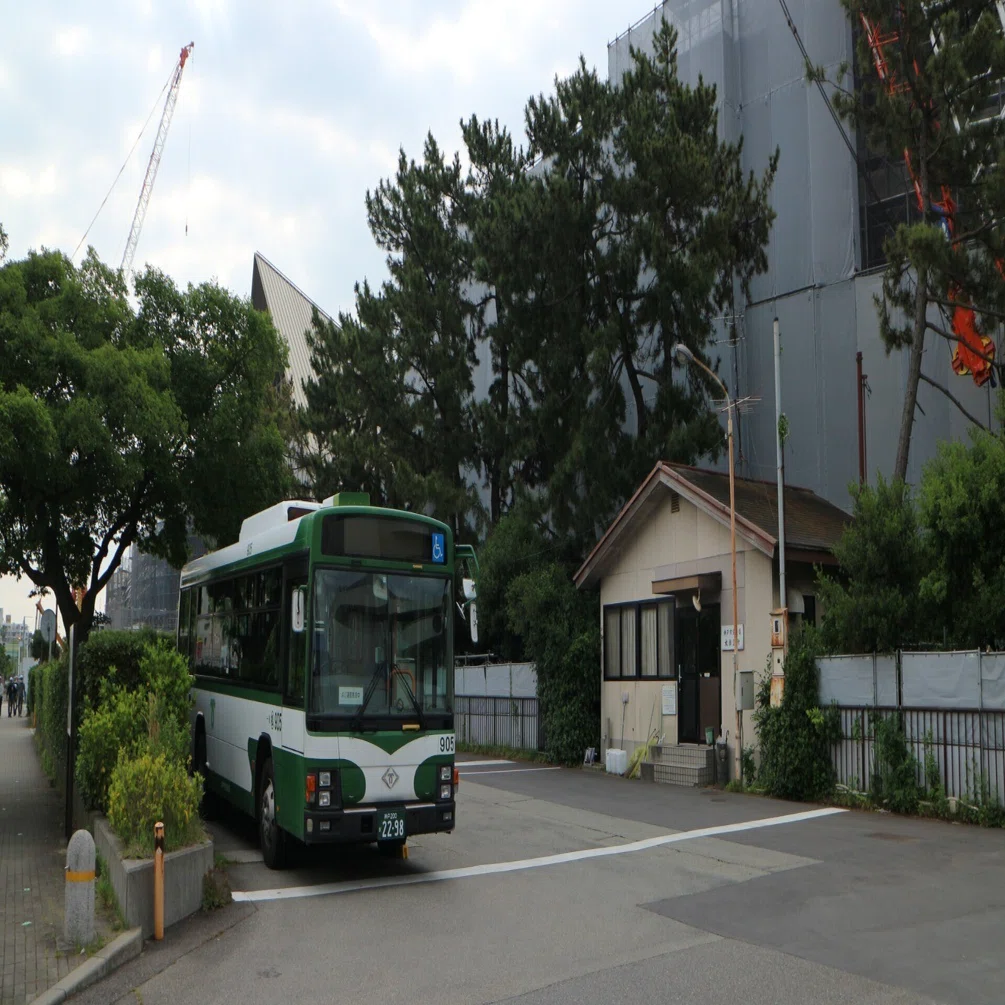 神戸市バス】須磨海浜水族園と衣掛詰所・回転地｜垂水の止利