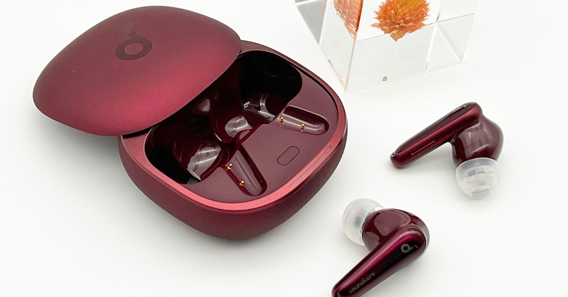 Anker Soundcore Liberty 4 ワインレッド Anker soundcore Liberty4