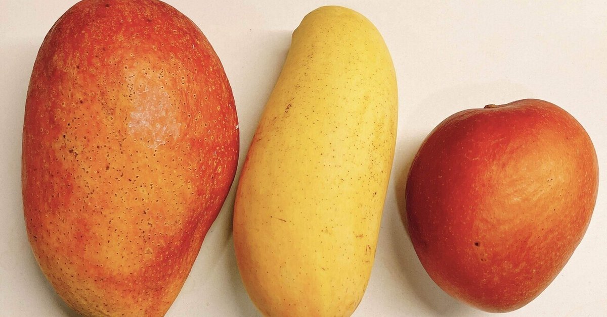 タイのマンゴー5種食べ比べてみた（マハチャノック,ナムドクマイ  