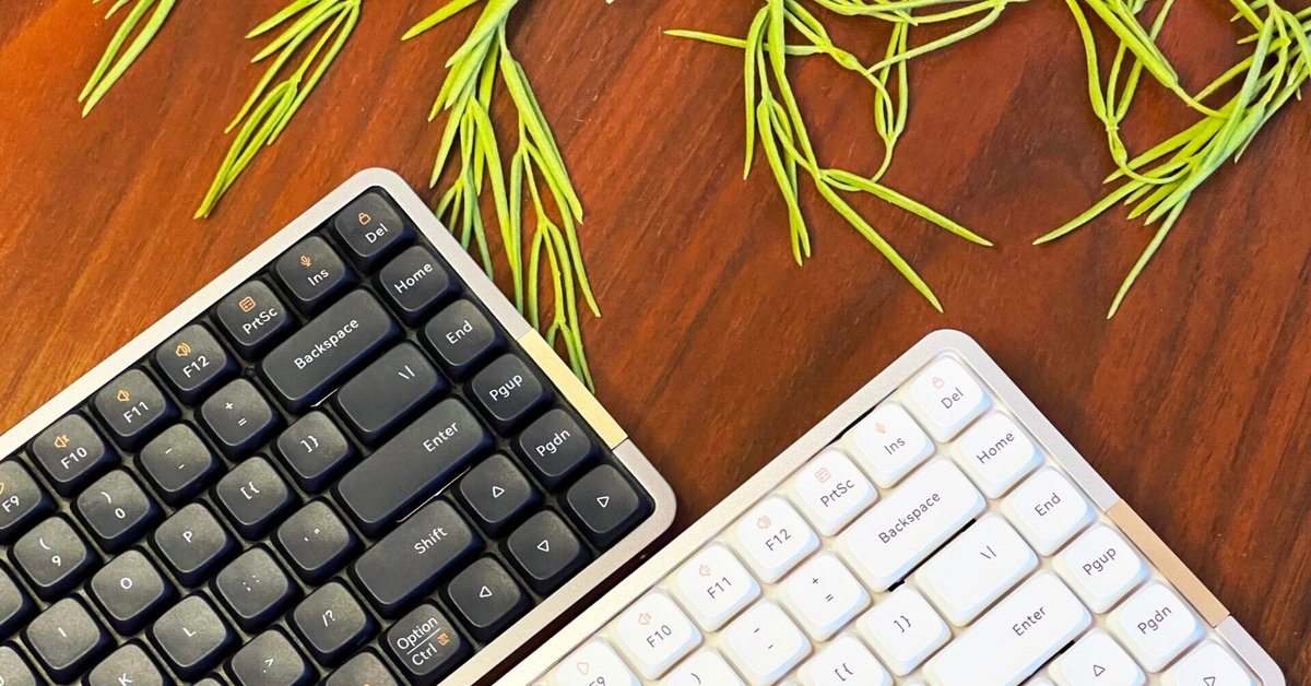 Lofree Flow Black ブラック 黒　静音化　HHKB 化 HHKB Studio と LOFREE FLOW 写真で比較｜everythingmakesnoise