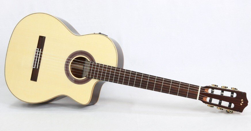 希少！TAKAMINE フラメンコギター FGP-136S エレガットネック幅51mm 