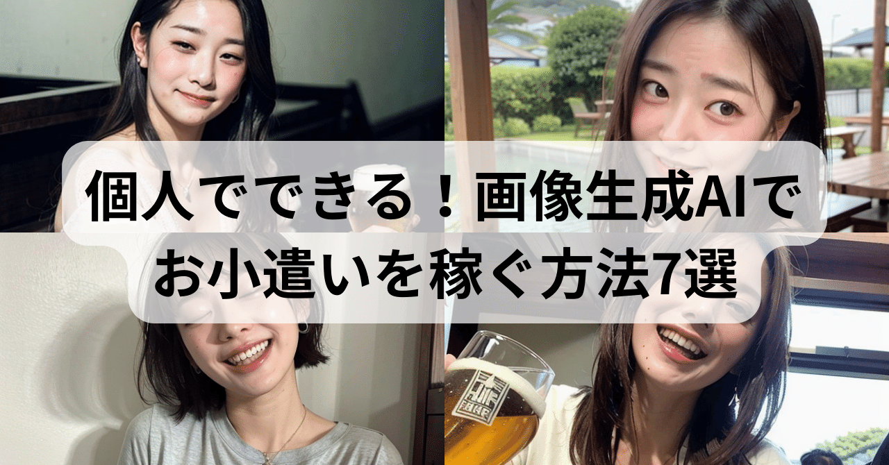ランキングや新製品 副業にピッタリ！画像生成AIでお小遣いを稼ぐスモールビジネス7選｜スマイル@DIYプログラミング 入門書