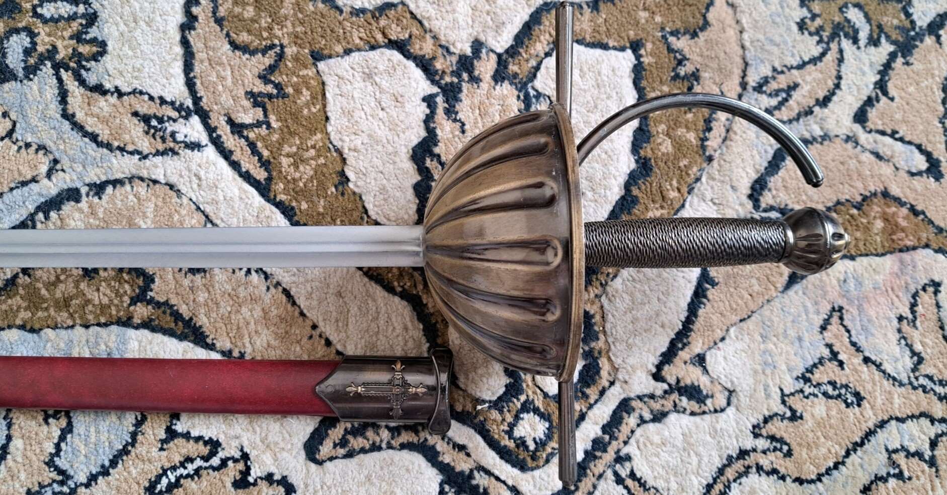 スペイン製　レイピア　模造刀　真鍮製 DENIX|レイピア（模造刀）|HARDOFFオフモール（オフモ）|1030440000021957