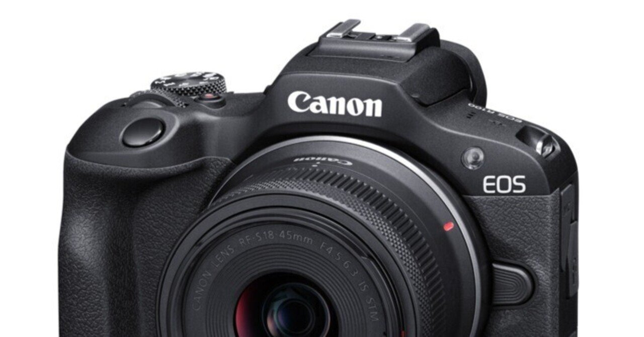 Canon EOS R100 Mirrorless Camera with 18-45mm Lens | Canon