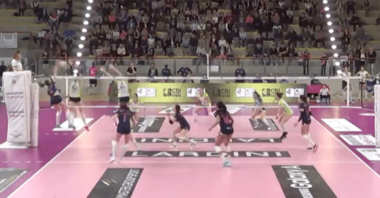 18 19 セリエa1女子 Rs Filottrano Vs Firenze 10 94 123 しろーとのバレー考察めも Note