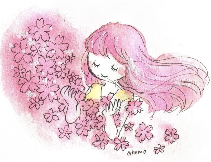 東京のソメイヨシノが満開 さくらの日水彩イラスト おちゃも イラストレーターハンドメイド作家 Note 東京のソメイヨシノが満開 さくらの日水彩イラスト おちゃも イラストレーターハンドメイド作家 Note