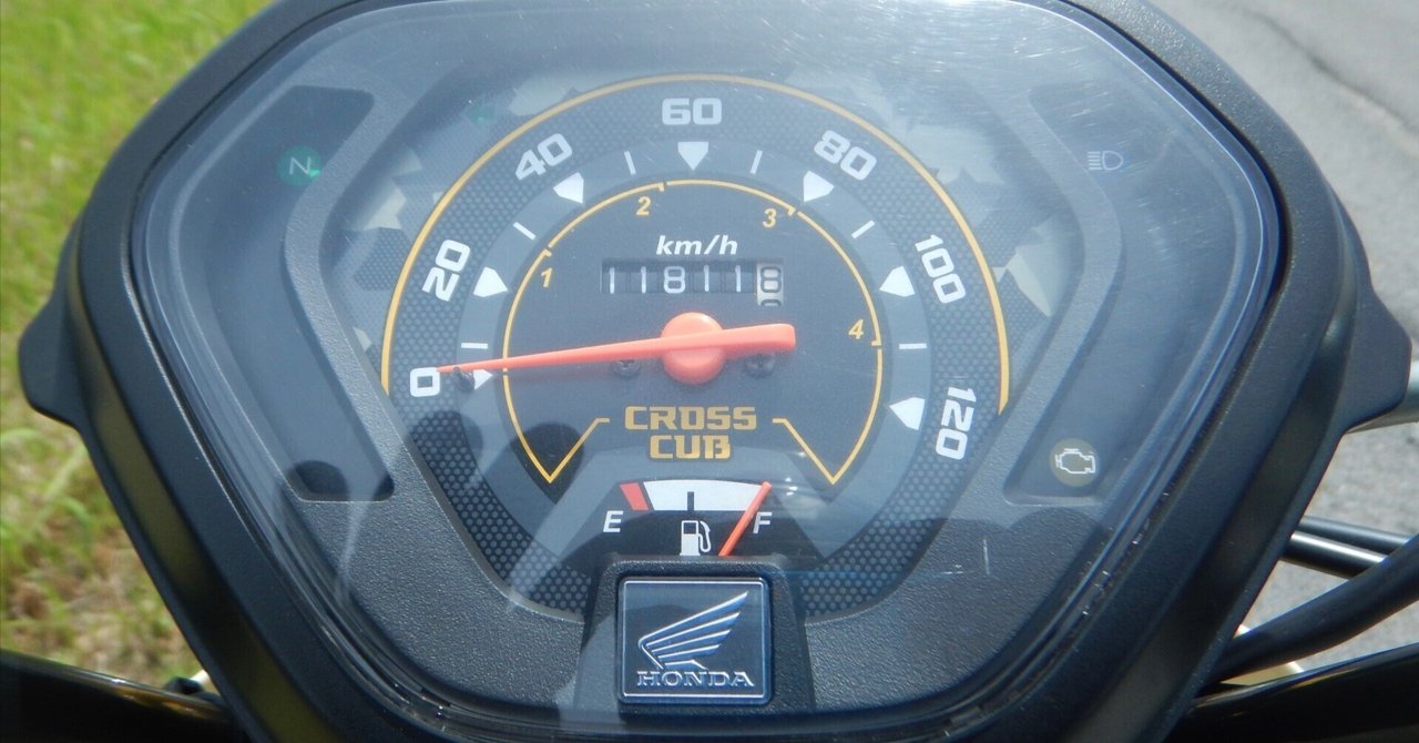 クロスカブ（CC110）メーター照明の電球はどこにある｜フランキー