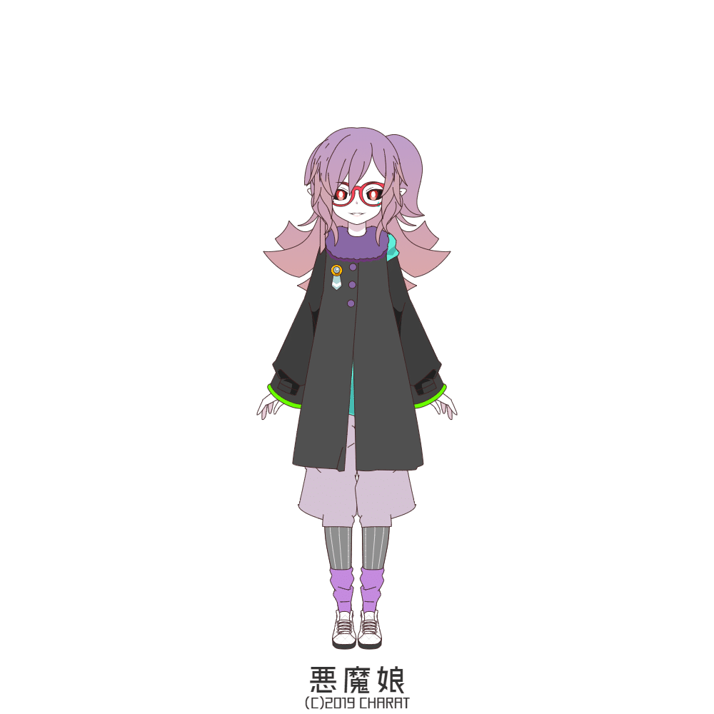 アプリ等でデザインしたキャラ ベルベリト Note
