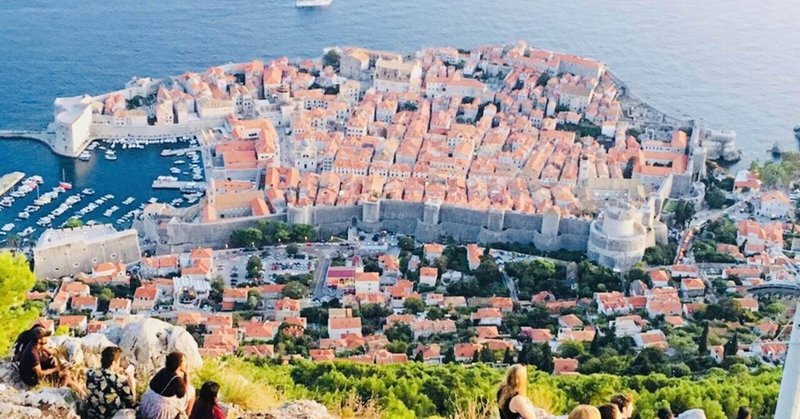 クロアチア③ドゥブロクニク　海と山の美しさ