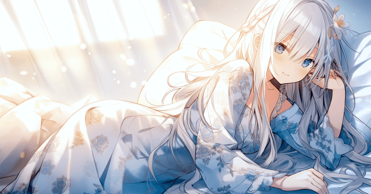 アニメ風女性キャラクターイラスト アニメ風の女性キャラクター 微笑みのイラスト素材 [87357288