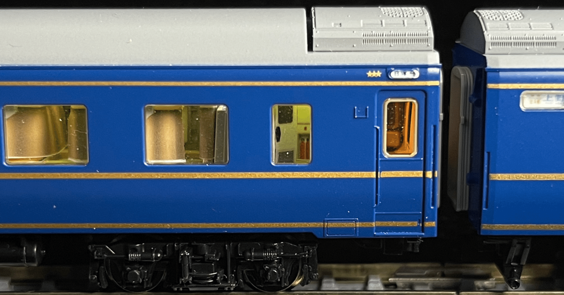 TOMIX 北斗星　オハネフ24-500とオハネ24-500 車両紹介】 オハネ24-500（北斗星B寝台 / JR北海道）｜こももも