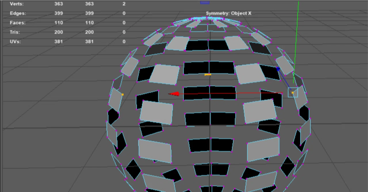 MAYA】近接頂点選択ツール「SelectNearestVertex」2026/01/03更新