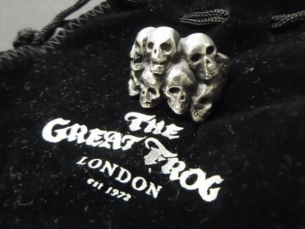 ドクロのシルバーリング｜𝔹𝔼𝔸𝕊𝕋