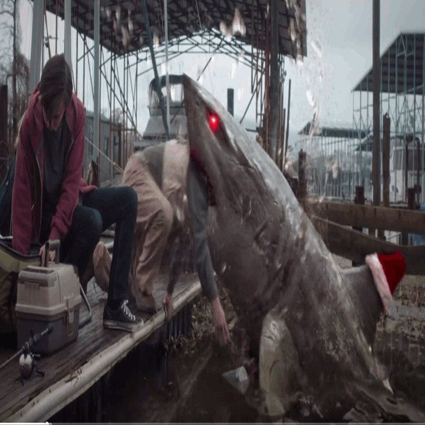 日本未公開サメ映画⑥「Santa Jaws」の感想レビュー｜鮫サメ子