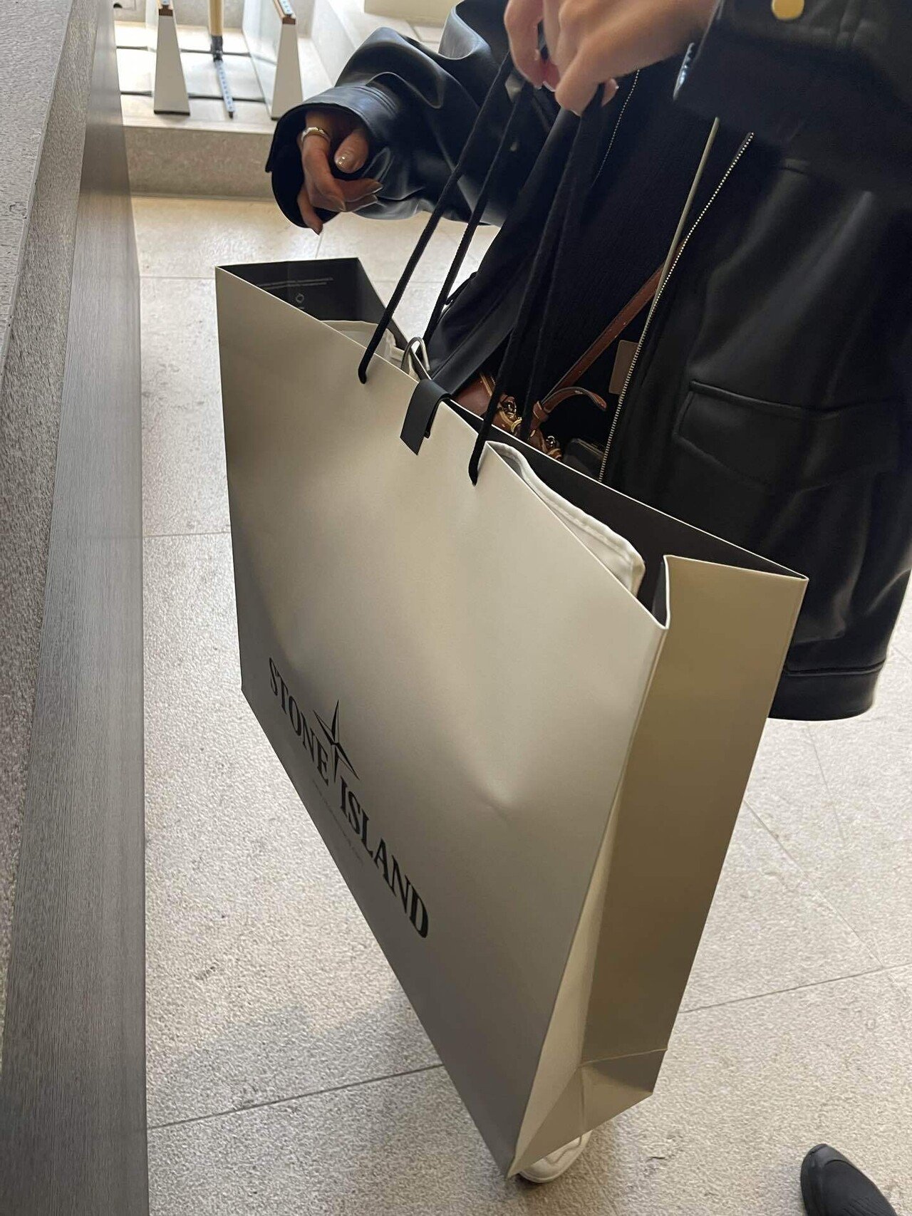 Stone Island ストーンアイランド ショッパー 買い物袋 STONE ISLAND