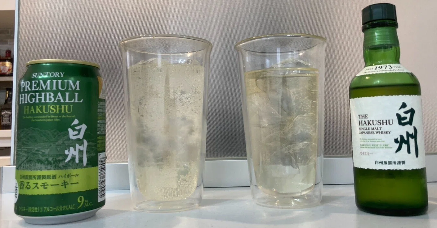白州ハイボール缶を飲み比べ!!|shinobu 白州ハイボール缶を飲み比べ!!|shinobu