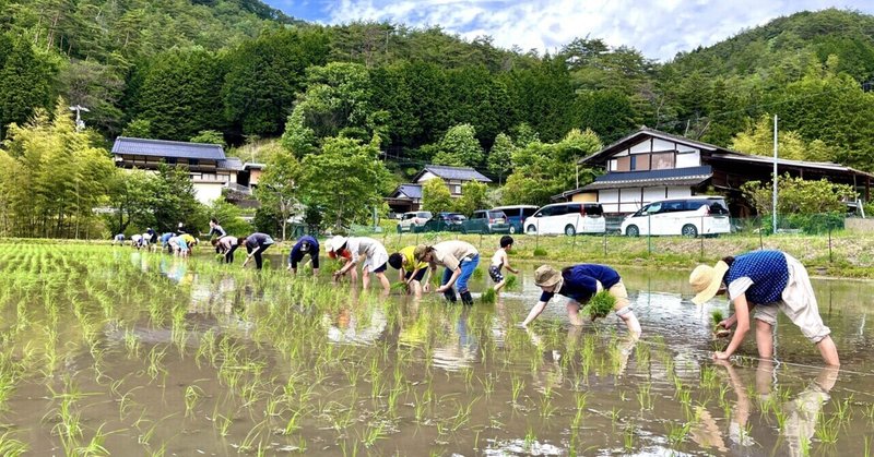 週末岐阜県民　〜下呂のゲストハウスで田植え〜