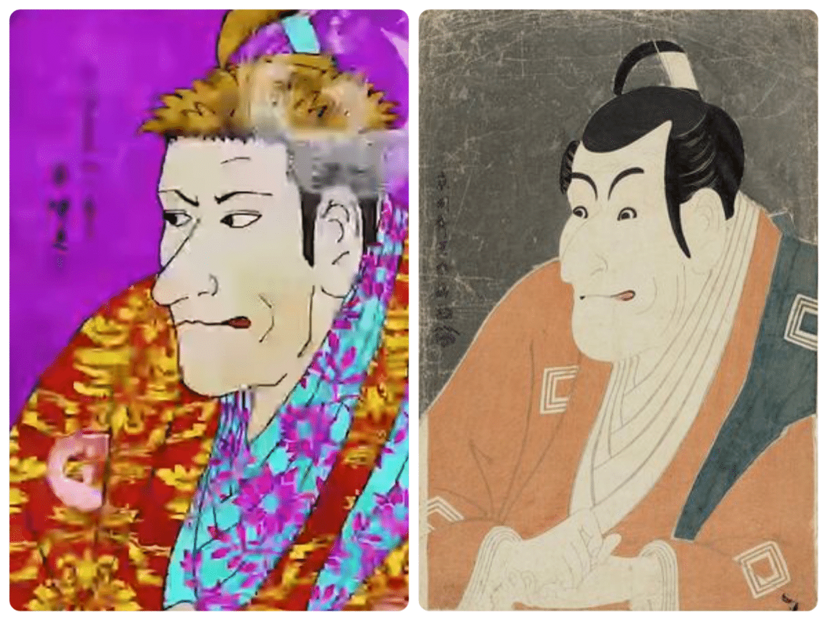 劇団朱雀十九(二十四！)役者絵図』写楽の元絵まとめ｜地獄