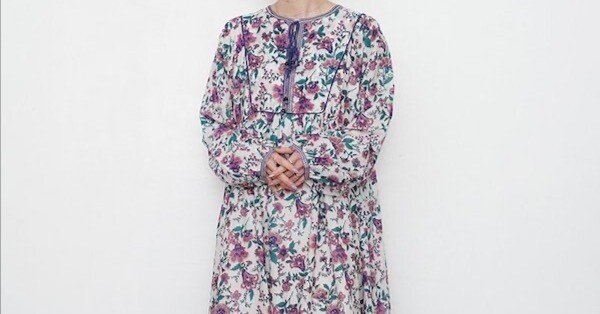 蒸し暑いシーズンにも1枚でサラッと【THE SHINZONE】HOLI DRESS