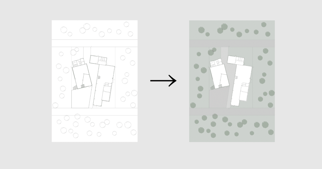 Illustratorで図面に色を塗る ぷもん Note Illustratorで図面に色を塗る ぷもん Note