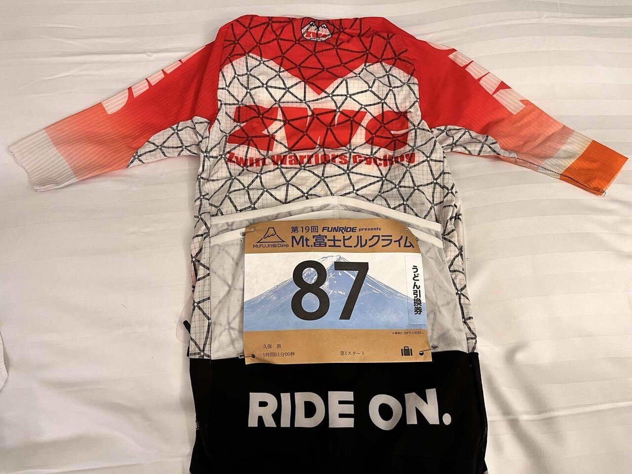 Mt.富士ヒルクライム2023主催者選抜50位63:16｜Atsushi Kubo