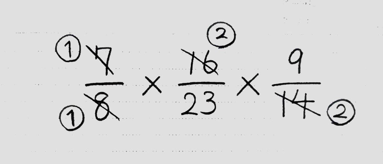分数を使いこなそう かけ算 わり算と分数 前編 桜花 現役バイト塾講師 Note 分数を使いこなそう かけ算 わり算と分数 前編 桜花 現役バイト塾講師 Note
