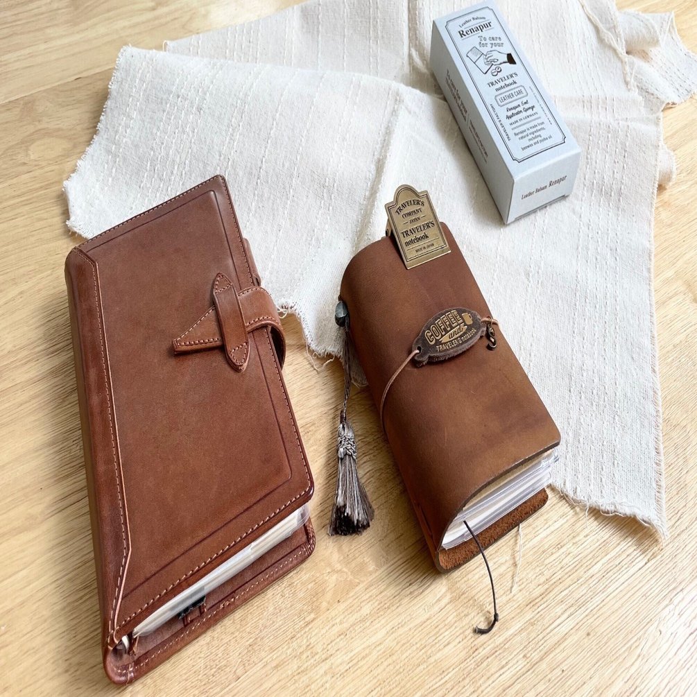 はじめてのレザーケア〜トラベラーズノート・ロロマクラシック編